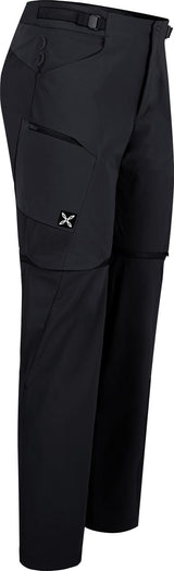 Montura - ALTAI ZIP OFF PANTS — BLACK — Immagine 2