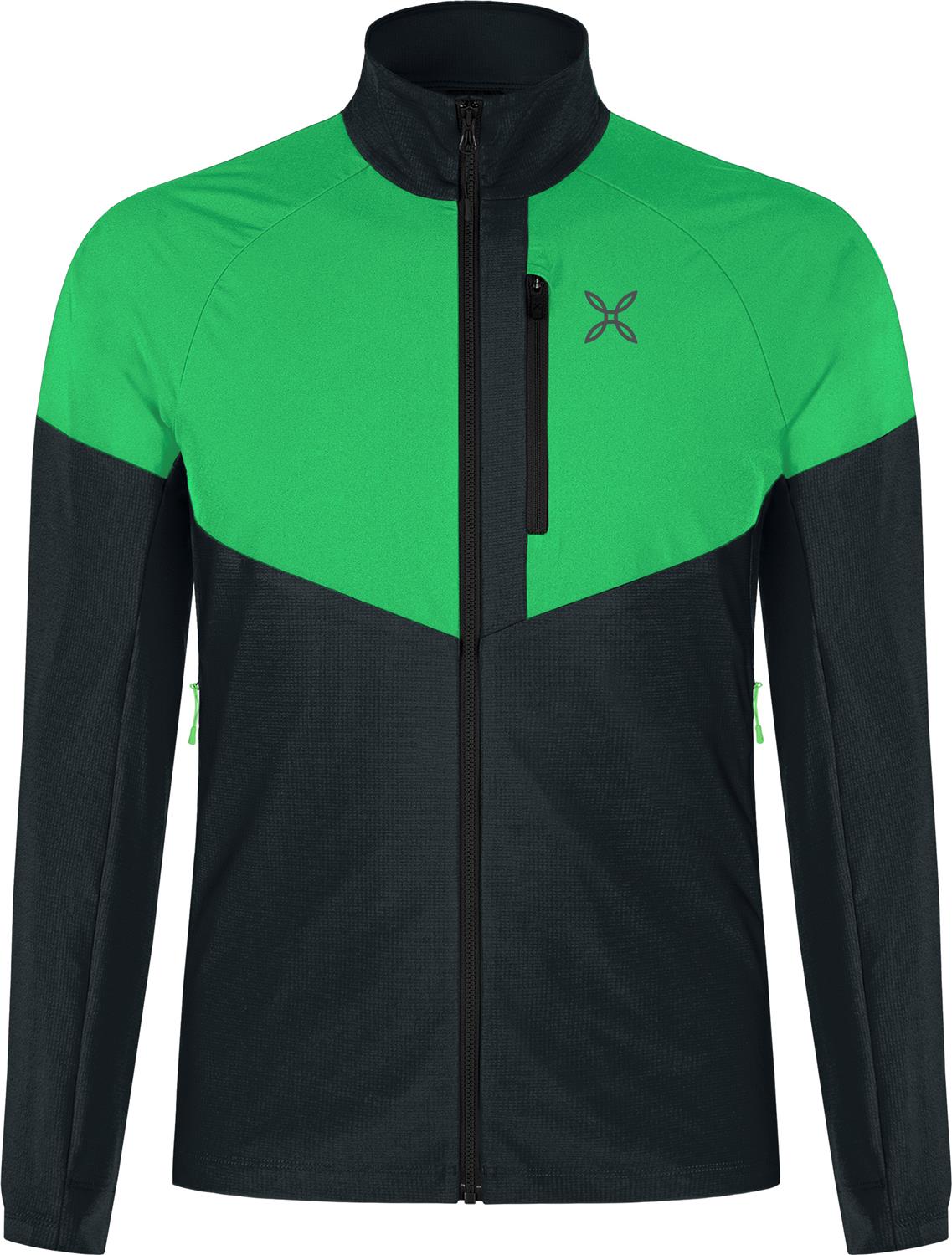 Montura - SPITZE 2 MAGLIA — ANTRACITE/VIBE GREEN — Vista frontale 1