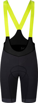 Montura - RANDO CYCLING BIBSHORT — BLACK/VERDE LIME — Vista frontale 1