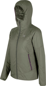Montura - DOLOMITI HOODED JACKET WOMAN — VERDE SALVIA/VINACCIA — Immagine 2