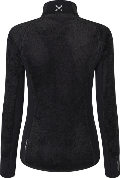 Montura - NORDIC FLEECE 2 JACKET WOMAN — BLACK — Vista posteriore 2