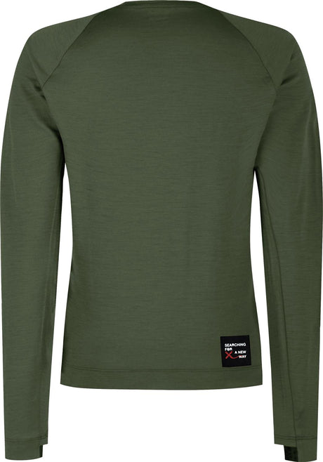 Montura - MERINO ESSENTIAL MAGLIA WOMAN — VERDE SALVIA — Vista posteriore 2