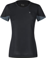 Montura - JOIN T-SHIRT WOMAN — BLACK/PIOMBO — Vista frontale 1