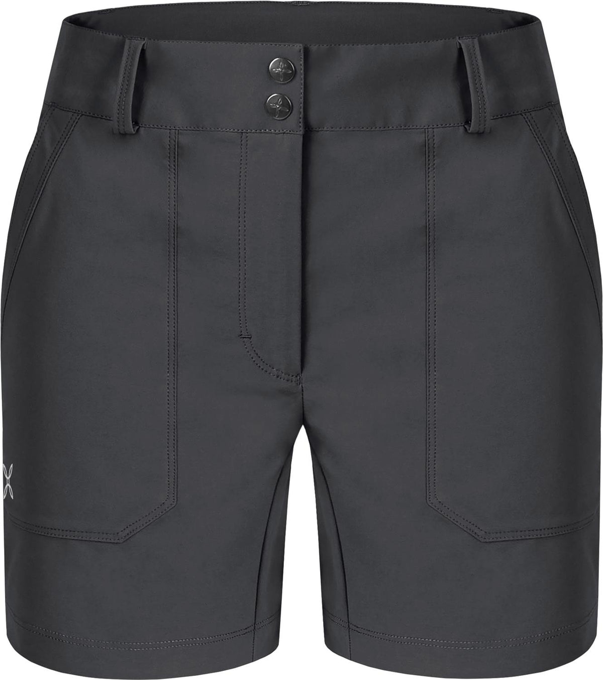 Montura - SARZANA SHORTS WOMAN — ARDESIA — Vista frontale 1