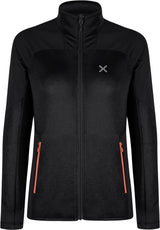 Montura - RISE MAGLIA WOMAN — BLACK/MELON — Vista frontale 1