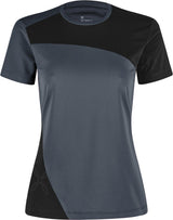 Montura - MIX-UP T-SHIRT WOMAN — PIOMBO/BLACK — Vista frontale 1