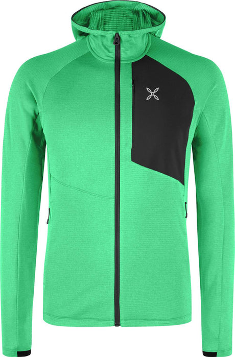 Montura - VERTIGO POWER GRID H.MAGLIA — VIBE GREEN — Vista frontale 1