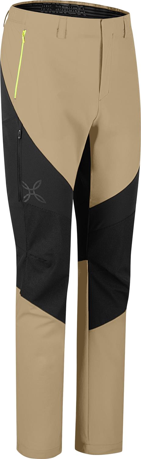 Montura - SPITZE EVO PANTS — DESERT BEIGE/SUNNY LIME — Immagine 2