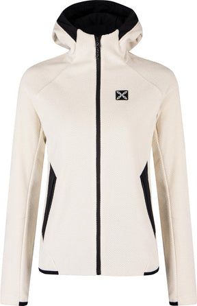 Montura - ARGO HOODED MAGLIA WOMAN — PANNA — Vista frontale 1
