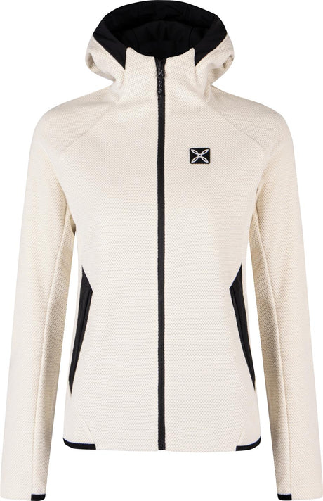Montura - ARGO HOODED MAGLIA WOMAN — PANNA — Vista frontale 1