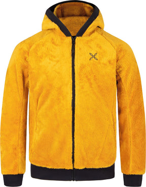 Montura - TRACK HOODED MAGLIA KIDS — MUSTARD — Vista frontale 1