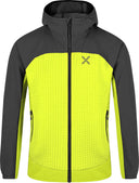 Montura - SPEED HOODED JACKET KIDS — VERDE LIME/ANTRACITE — Vista frontale 1