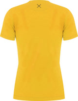 Montura - PEAKS MERINO T-SHIRT WOMAN — MUSTARD — Vista posteriore 2