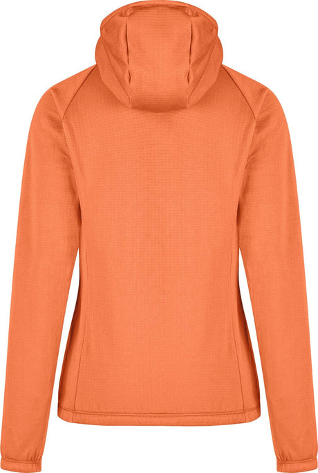 Montura - FADIS GRID HOODED MAGLIA WOMAN — MELON — Vista posteriore 3
