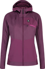 Montura - ALTAI HOODED JACKET WOMAN — VINACCIA/BATON ROUGE — Vista frontale 1