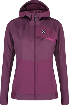 Montura - ALTAI HOODED JACKET WOMAN — VINACCIA/BATON ROUGE — Vista frontale 1