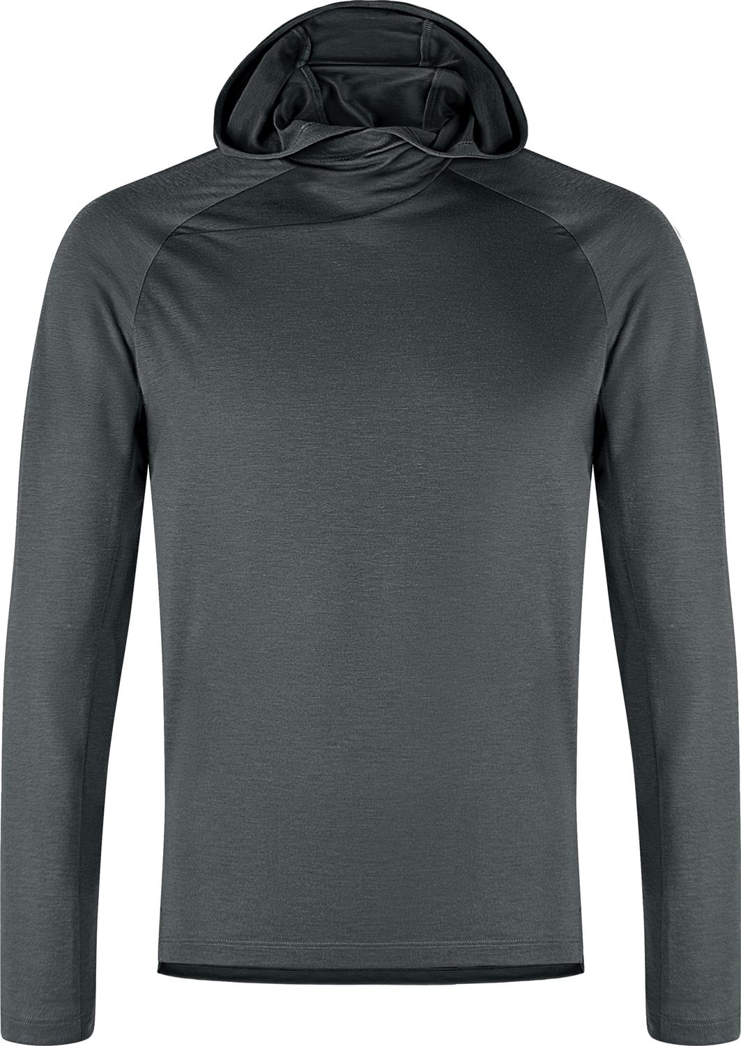 Montura - VERSANTE HOODED MAGLIA — ANTRACITE — Vista frontale 1