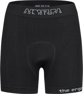 Montura - UNDER SHORTS WOMAN — BLACK — Vista frontale 1