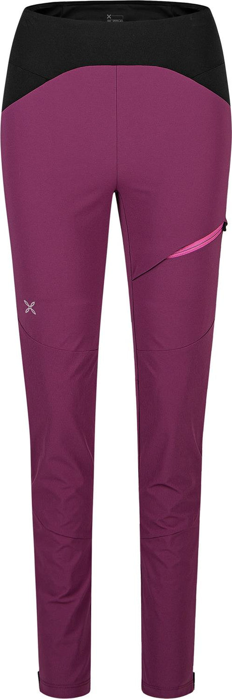 Montura - TREK TIGHTS WOMAN — VINACCIA/BATON ROUGE — Vista frontale 1