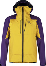Montura - VERTIGO GTX PRO JACKET — MUSTARD/PETUNIA — Vista frontale 1