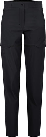 Montura - RISE ZIP OFF PANTS WOMAN — BLACK — Vista frontale 1
