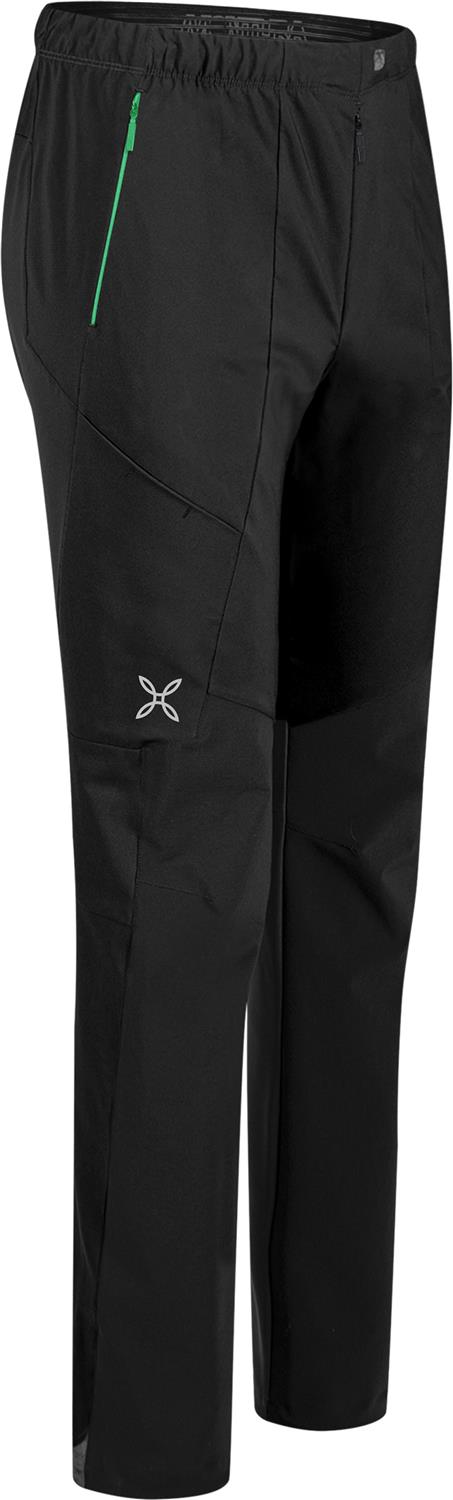 Montura - ROCKY 2 PANTS — BLACK/VIBE GREEN — Immagine 2