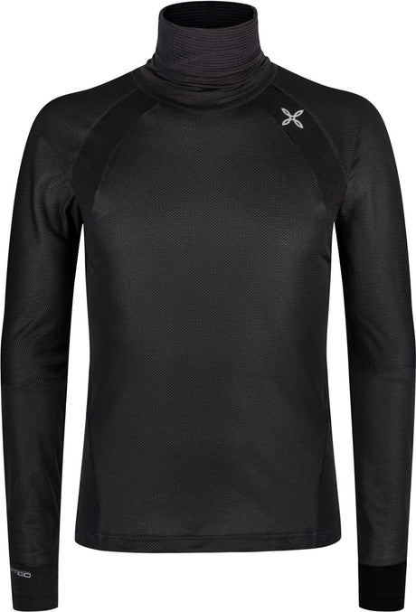 Montura - VERTIGO OCTA HIGH NECK MAGLIA — BLACK — Vista frontale 1