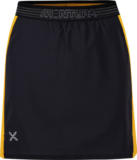 Montura - ROUTE SKORT WOMAN — ARDESIA/MUSTARD — Vista frontale 1