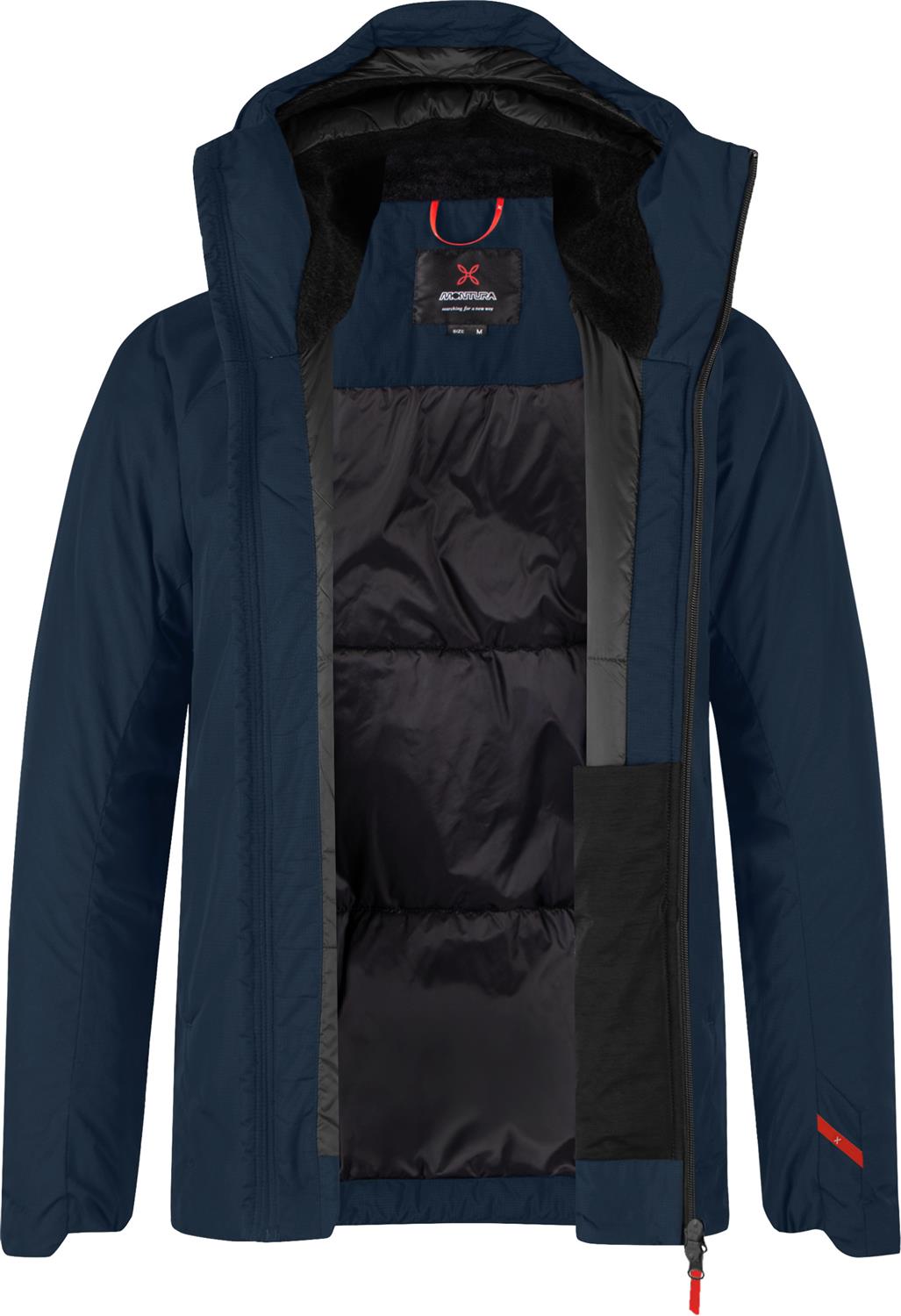 Montura - VERSANTE COMFORTEMP HOODED JKT — BLUEBERRY — Immagine 4