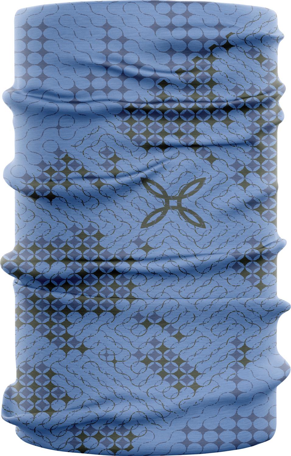 Montura - SNOW NECK TUBE — DUSK/VERDE SALVIA — Vista frontale 1