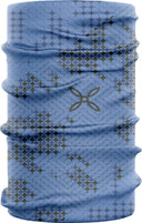 Montura - SNOW NECK TUBE — DUSK/VERDE SALVIA — Vista frontale 1