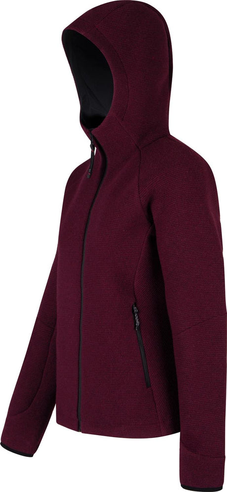Montura - ESSENCE WOOL JACKET WOMAN — WINDSOR WINE — Immagine 2