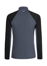 Montura - RUN SOFT ZIP MAGLIA — PIOMBO — Vista posteriore 3