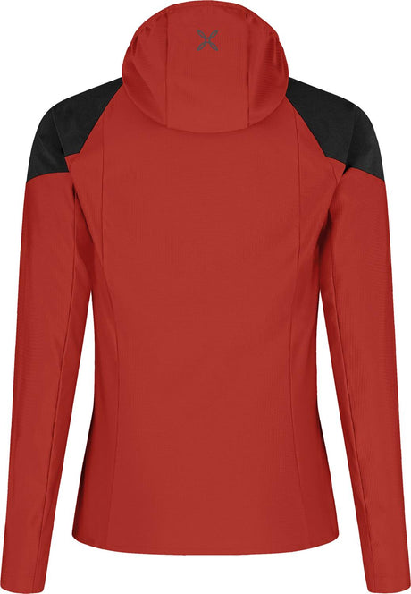 Montura - SPITZE HOODED MAGLIA WOMAN — TOBACCO — Vista posteriore 3