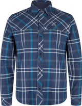 Montura - CHECK SHIRT — GRAPHITE BLUE/DEEP BLUE — Vista frontale 1