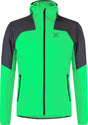 Montura - RISE HOODED JACKET — VIBE GREEN/ANTRACITE — Vista frontale 1