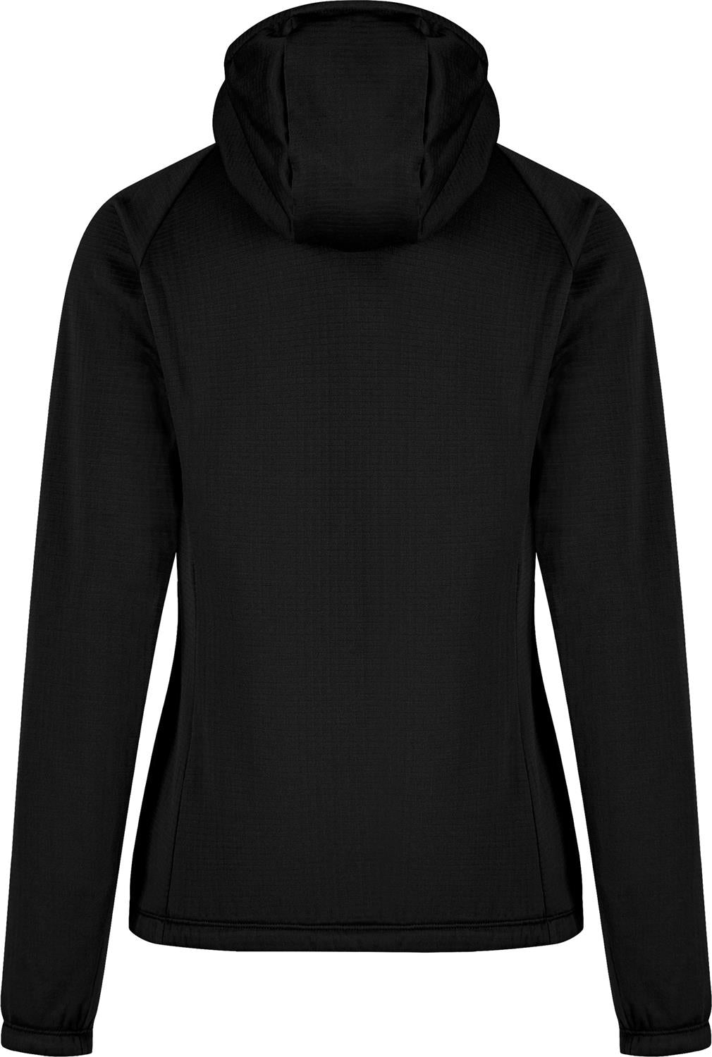 Montura - FADIS GRID HOODED MAGLIA WOMAN — BLACK — Vista posteriore 3