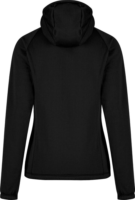 Montura - FADIS GRID HOODED MAGLIA WOMAN — BLACK — Vista posteriore 3