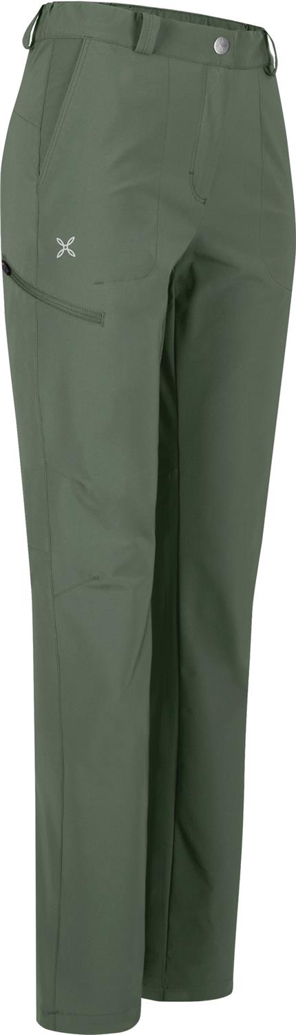 Montura - SMART TRAVEL PANTS WOMAN — VERDE SALVIA — Immagine 2