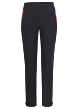 Montura - POISON PANTS WOMAN — BLACK/BATON ROUGE — Vista frontale 1