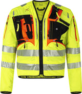 Montura - OPERATOR CE 2.0 JACKET — GIALLO FLUO/ARANCIO FLUO — Vista frontale 1