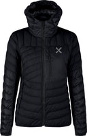 Montura - CIELO HOODED DUVET WOMAN — BLACK — Vista frontale 1