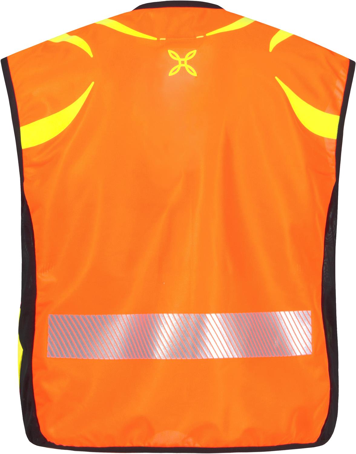 Montura - OPERATOR BASIC 2.0 VEST — ARANCIO FLUO/GIALLO FLUO — Vista posteriore 3