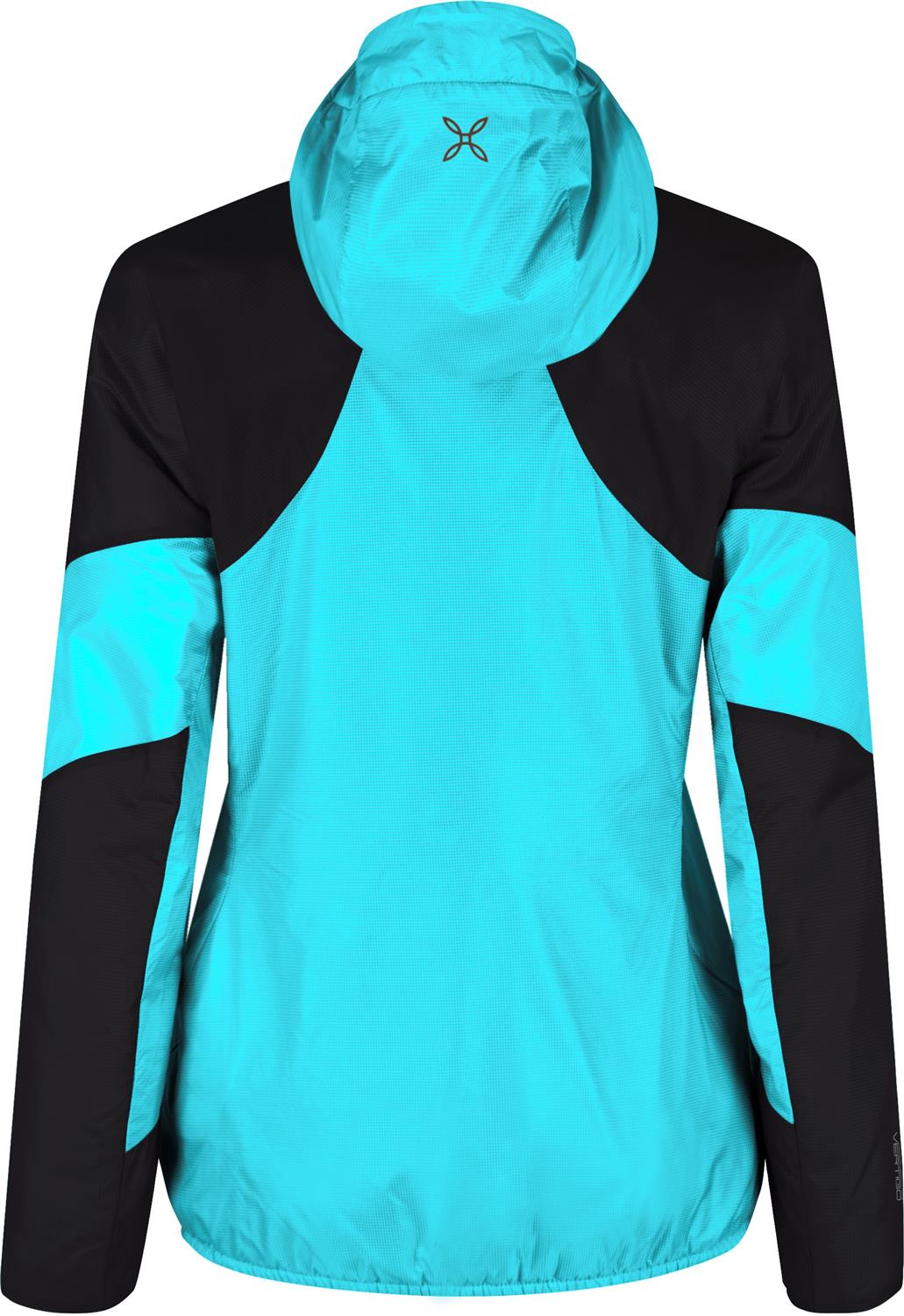 Montura - VERTIGO HYBRID HOODED JKT WOM. — TURQUOISE — Vista posteriore 3