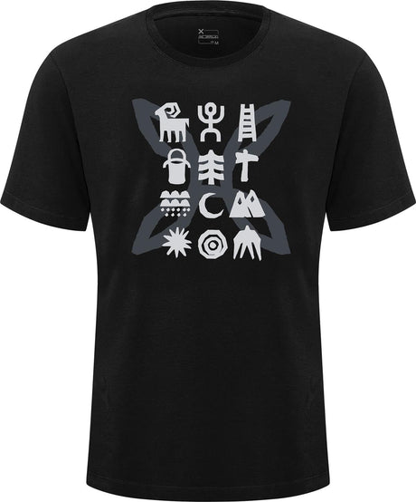 Montura - ROCK PAINTING T-SHIRT — BLACK — Vista frontale 1