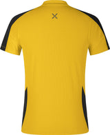 Montura - HADE ZIP T-SHIRT — MUSTARD — Vista posteriore 2