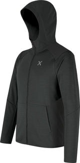 Montura - TIMELESS MIX HOODED MAGLIA — ANTRACITE — Immagine 2