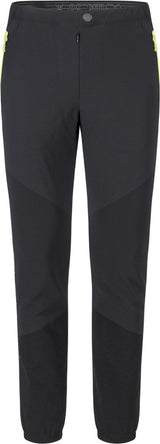Montura - INOX PANTS — BLACK/SUNNY LIME — Vista frontale 1