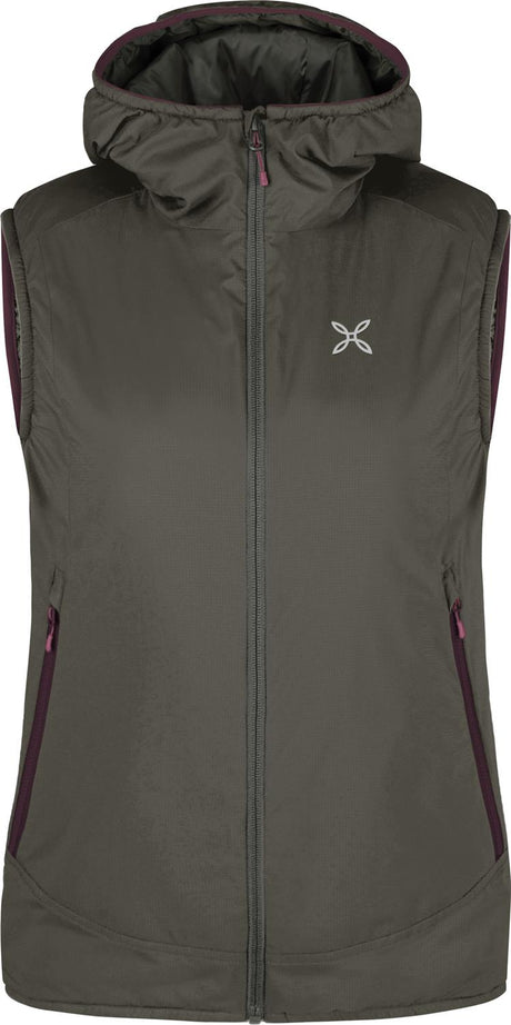 Montura - DOLOMITI VEST WOMAN — VERDE SALVIA/VINACCIA — Vista frontale 1
