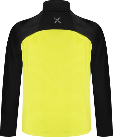 Montura - GRID LIGHT MAGLIA KIDS — VERDE LIME/BLACK — Vista posteriore 2
